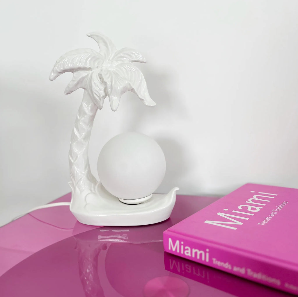 Lampe palmier vintage - Club Barbara