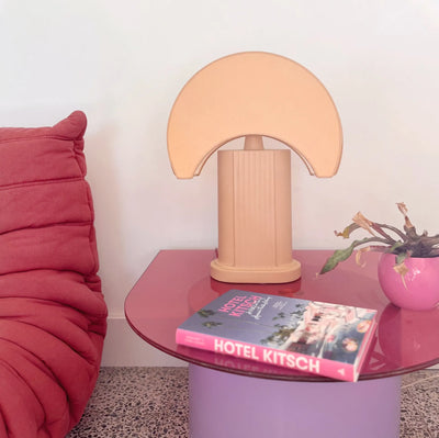 Lampe post-moderne en céramique, Made in France, années 80 - Club Barbara
