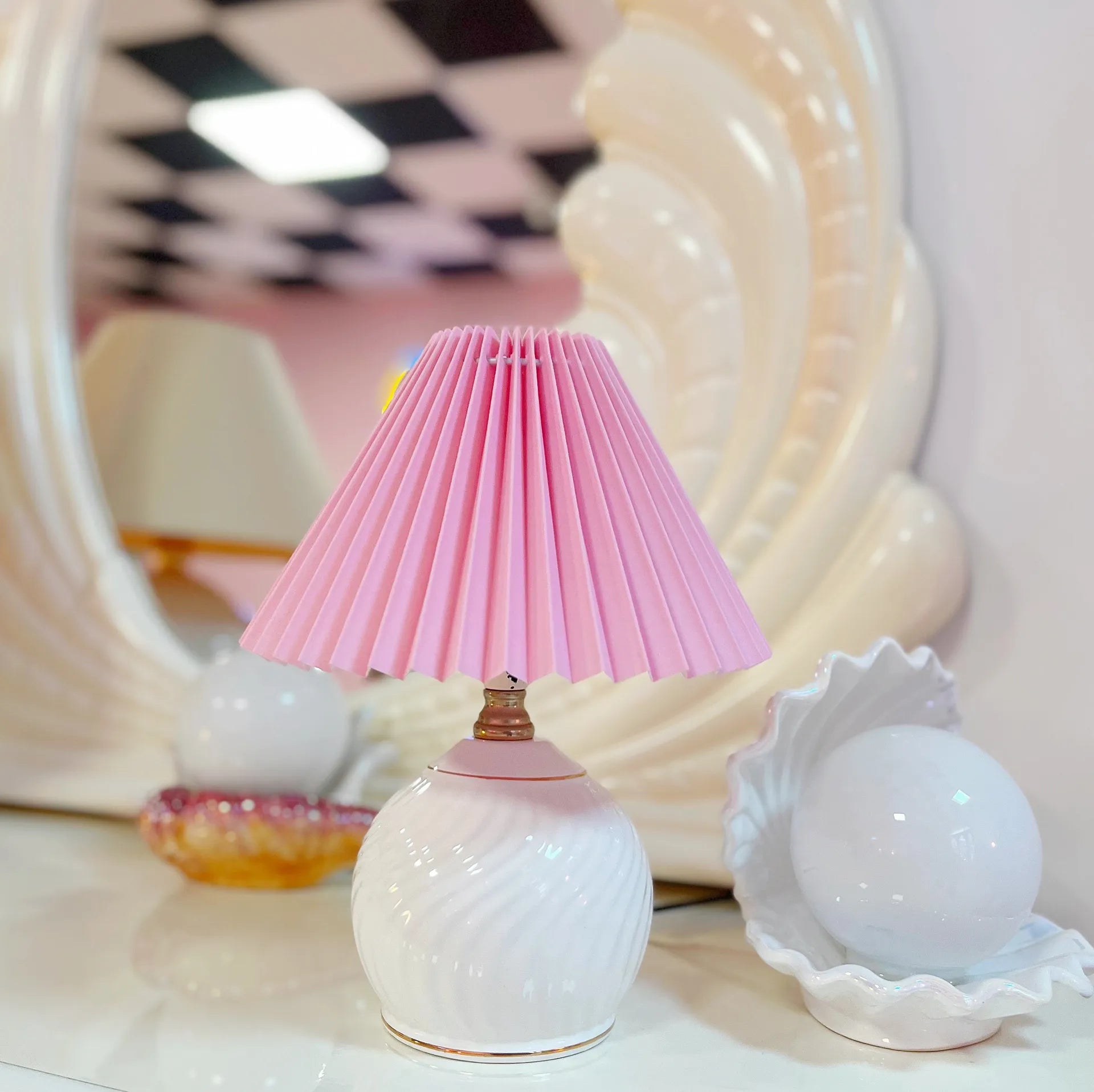 Lampe twist bianca - Club Barbara