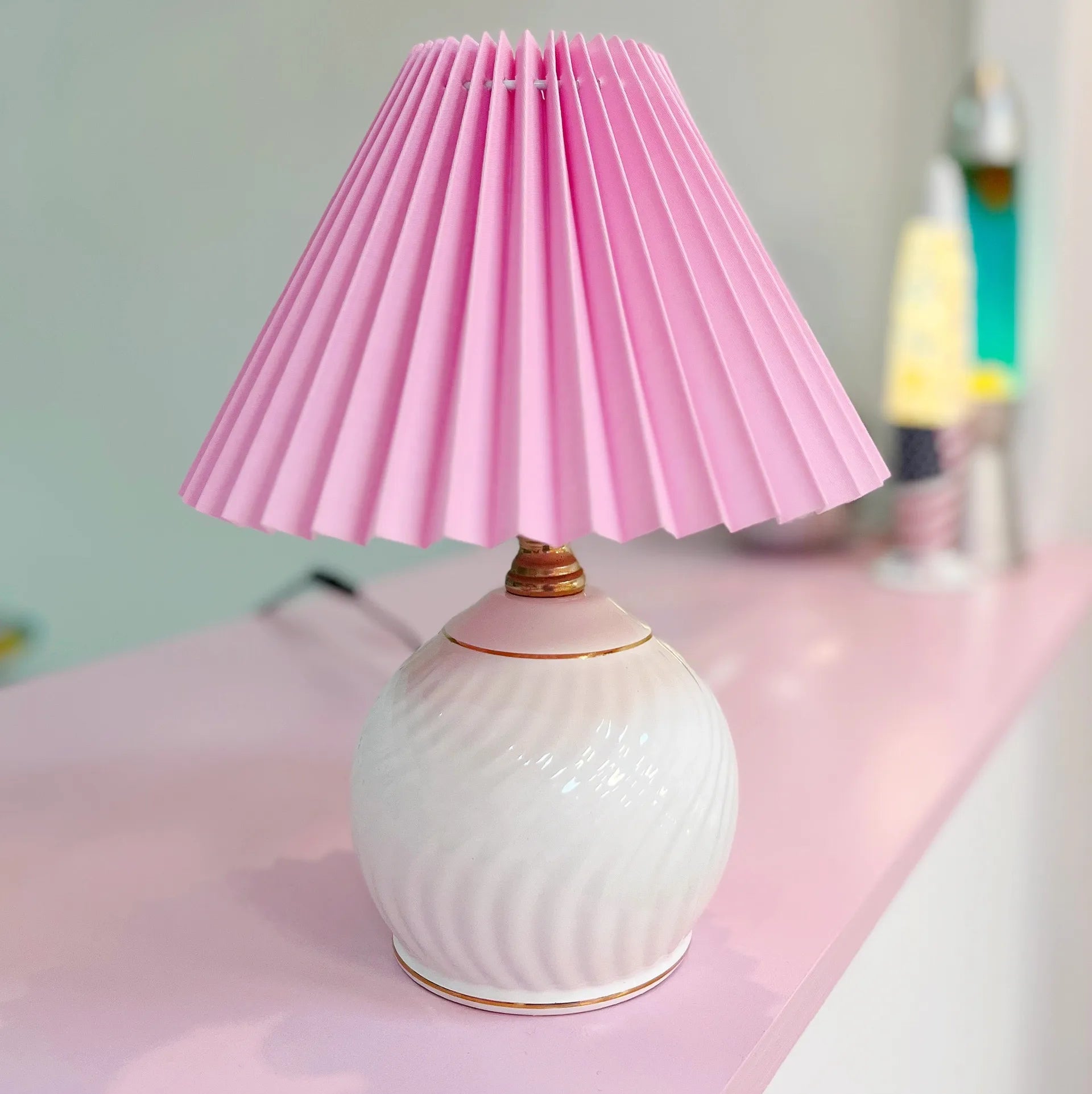 Lampe twist bianca - Club Barbara
