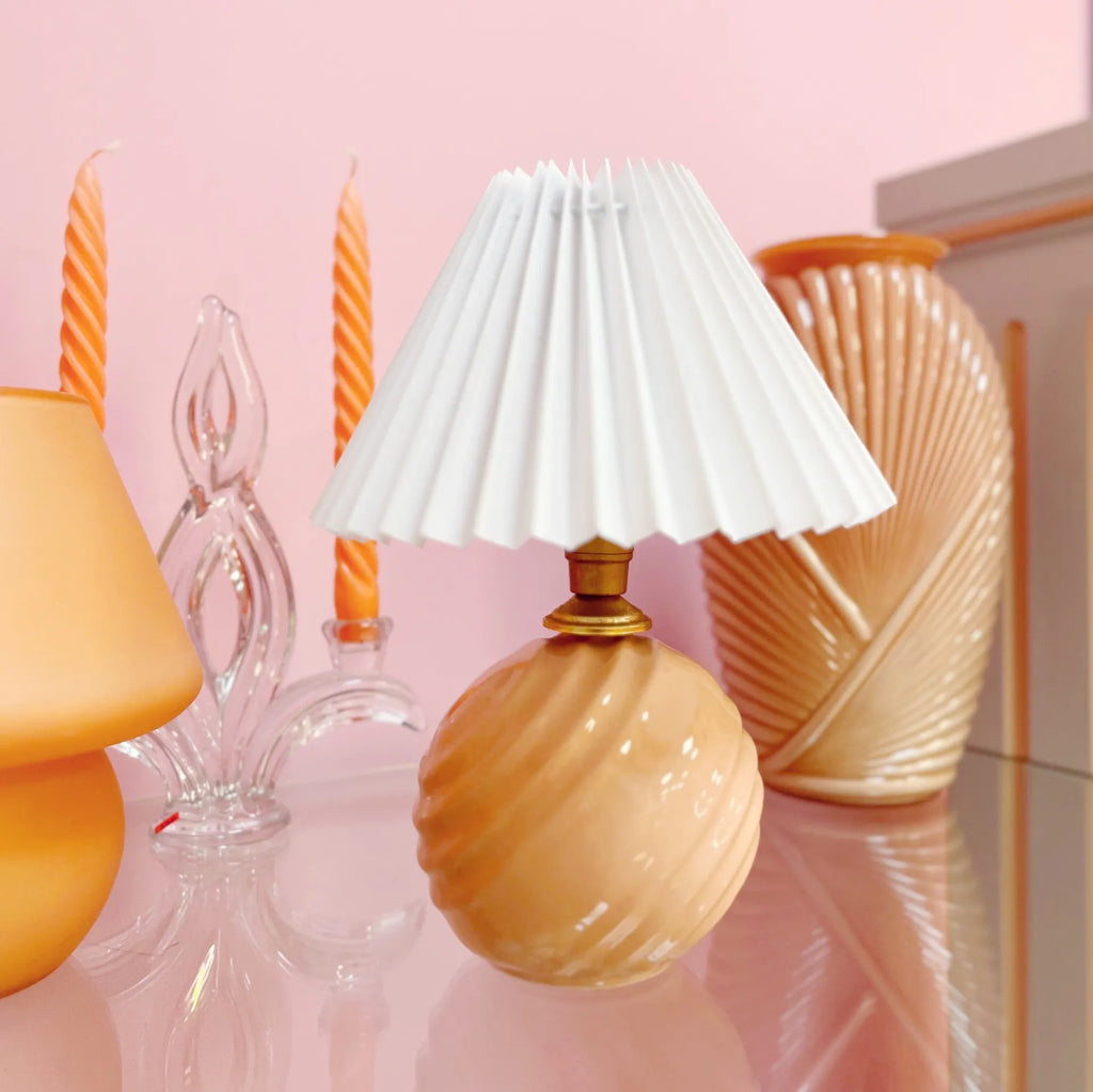 Lampe twist salmon pastel - Club Barbara