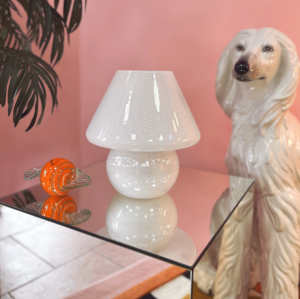 Lampe vintage en verre soufflé de Murano, Club Barbara
