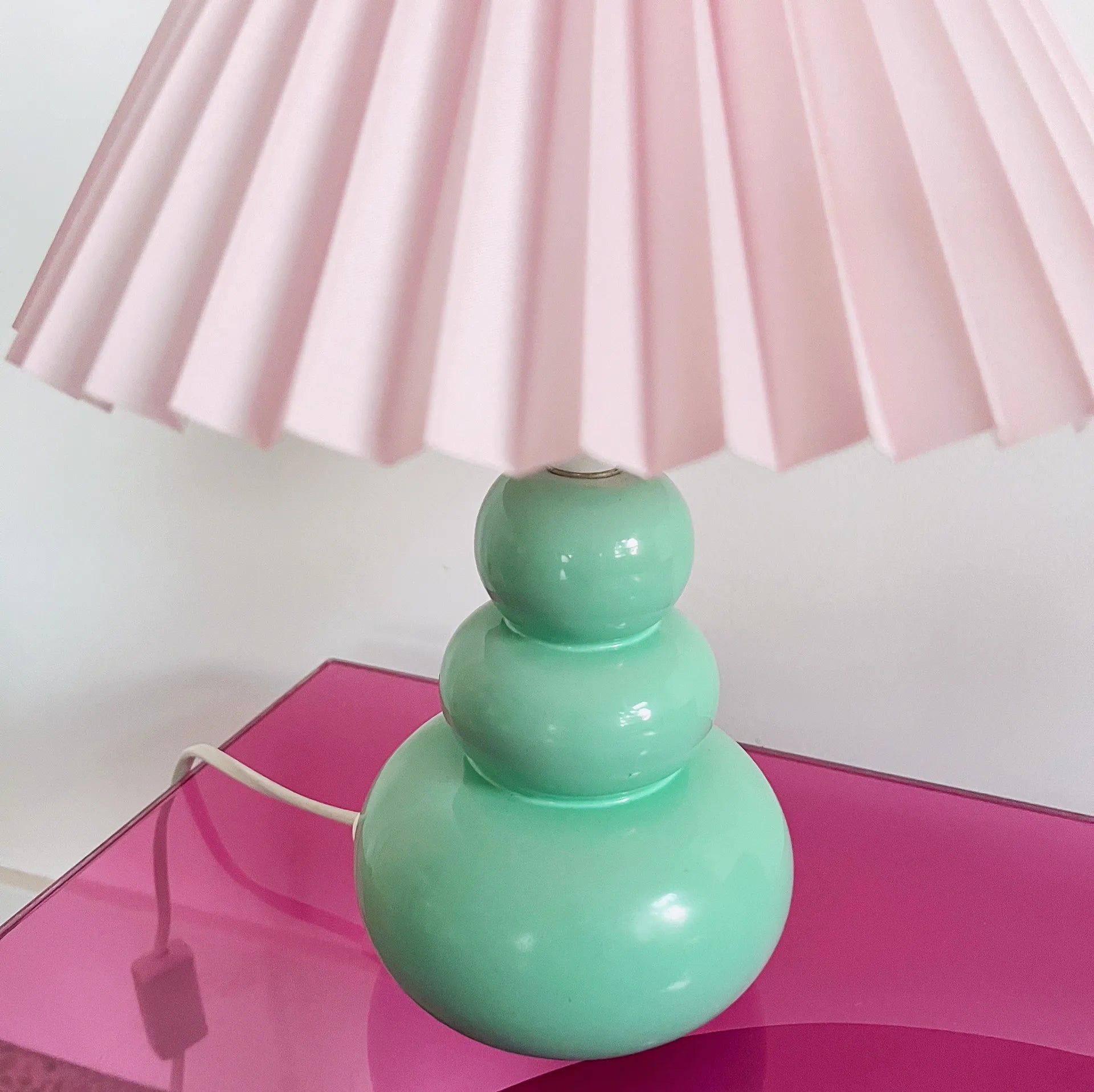 Lampe vert d’eau - Club Barbara
