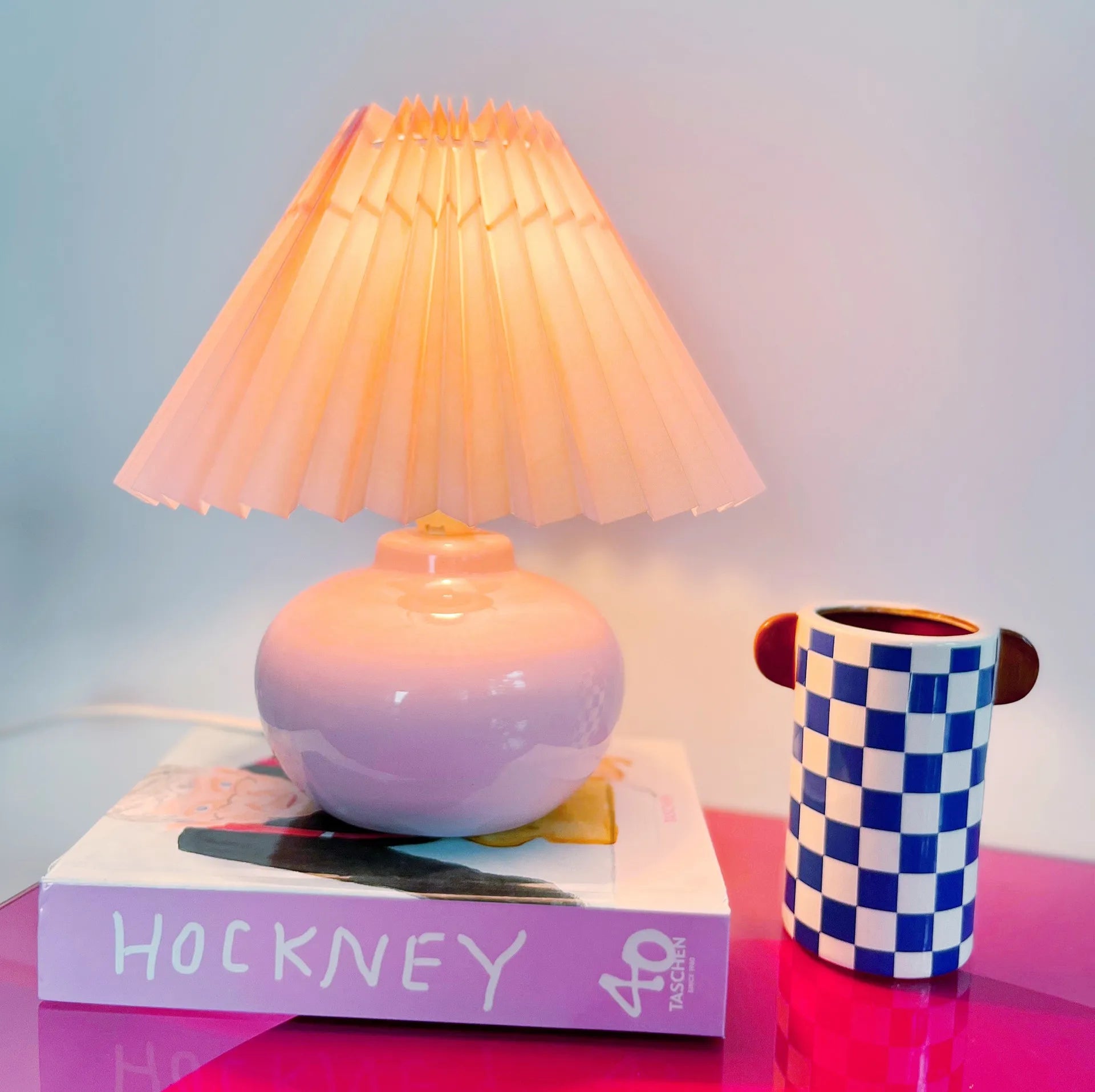 Lampe vintage bubble-gum - Club Barbara