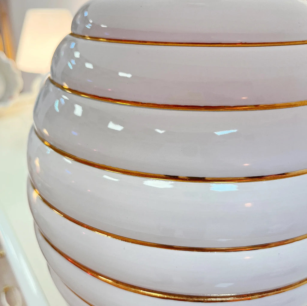Lampe vintage céramique italienne - Club Barbara