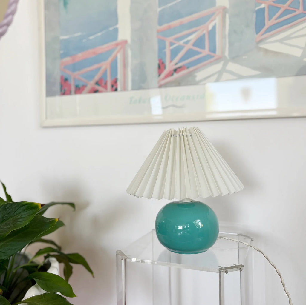 Lampe vintage mint - Club Barbara