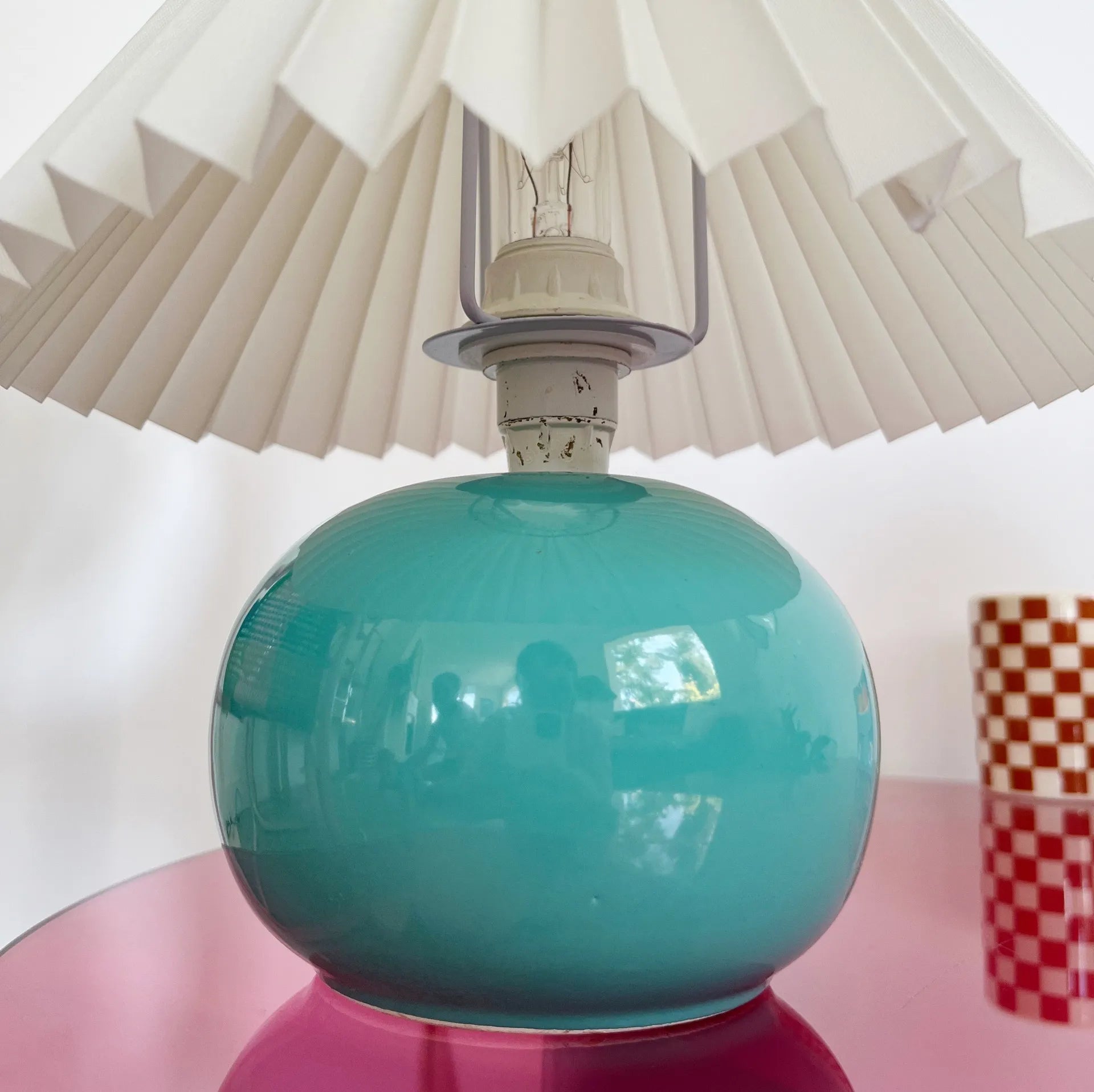 Lampe vintage mint - Club Barbara