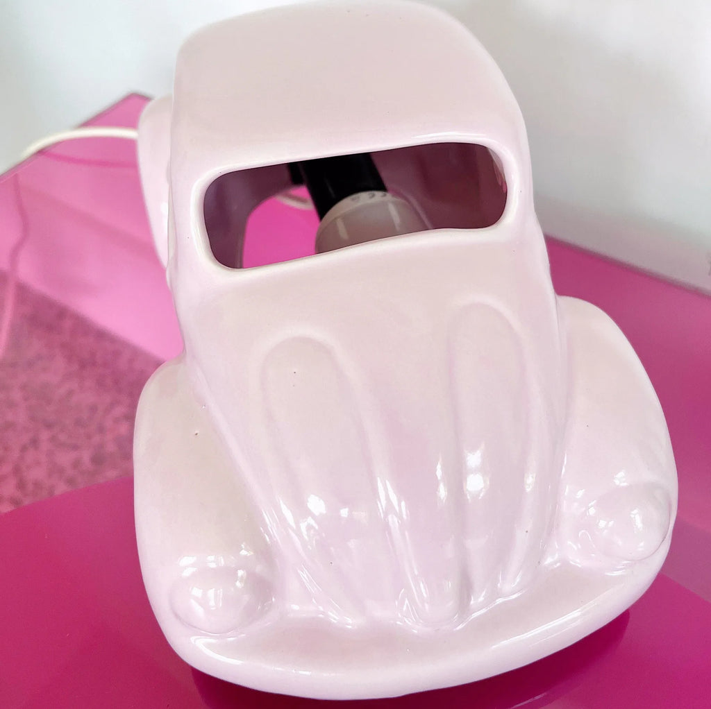 Lampe voiture rose pastel vintage - Club Barbara