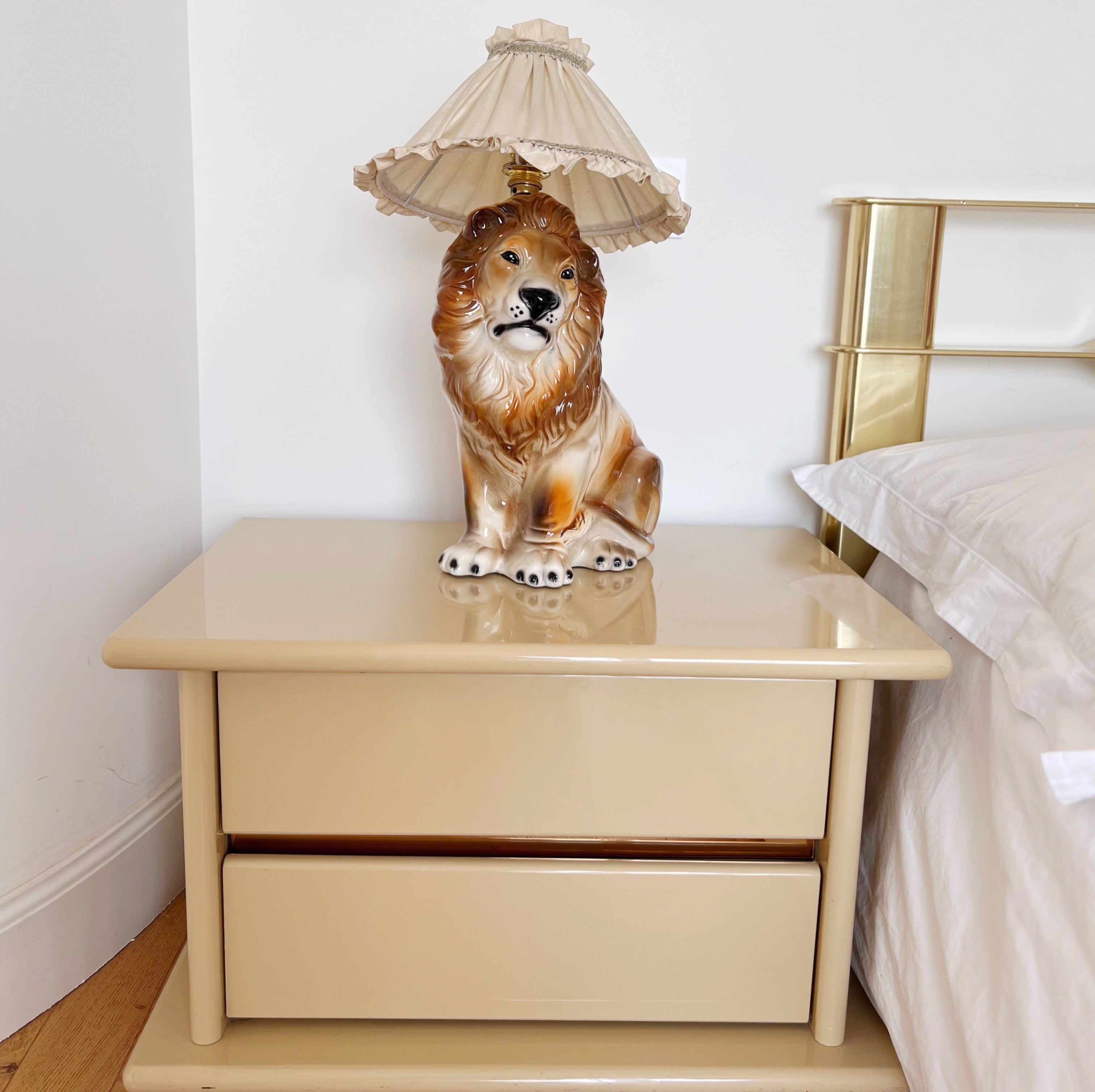 Lampe Lion Artisanale – Italie