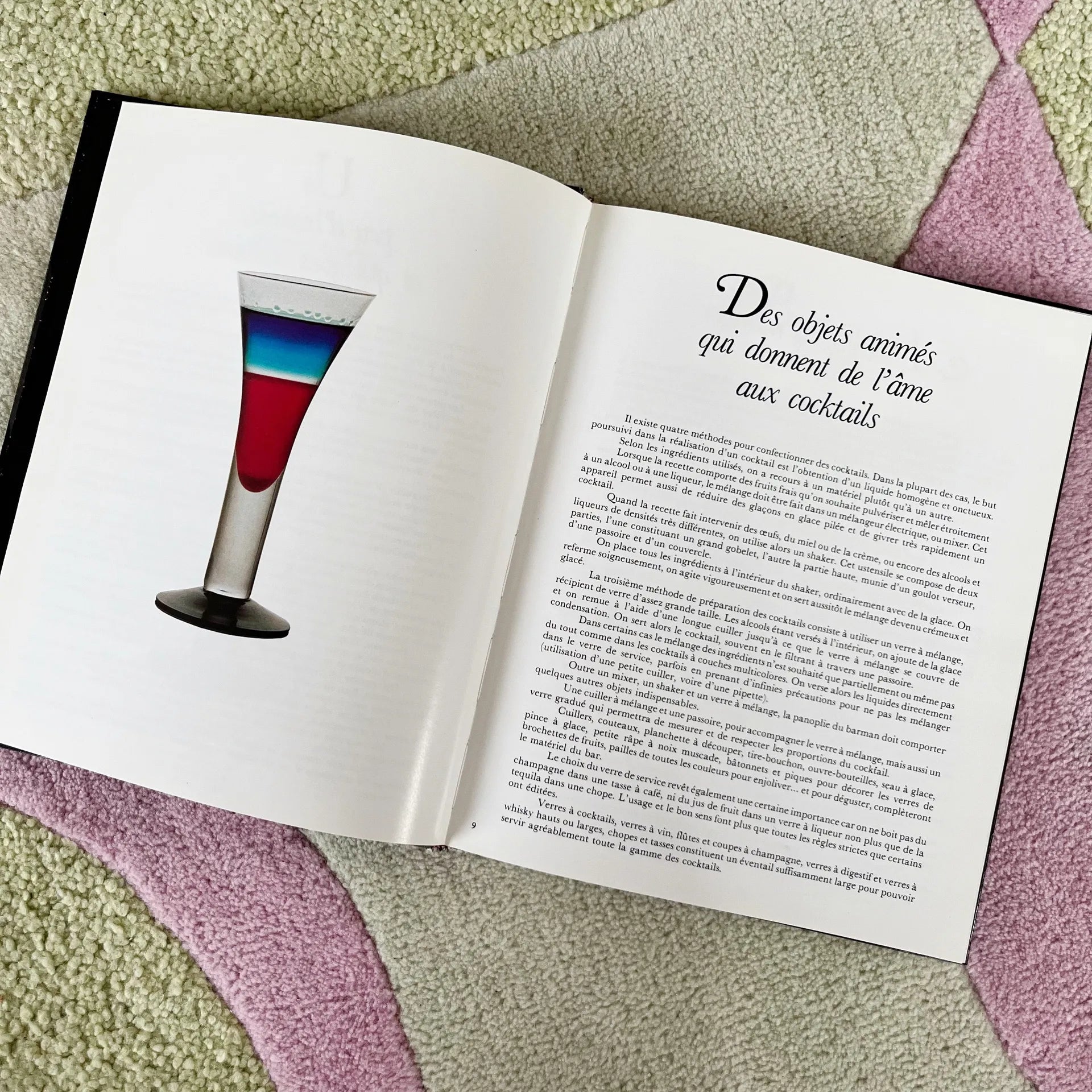 Livre « Les cocktails », 1983 - Club Barbara