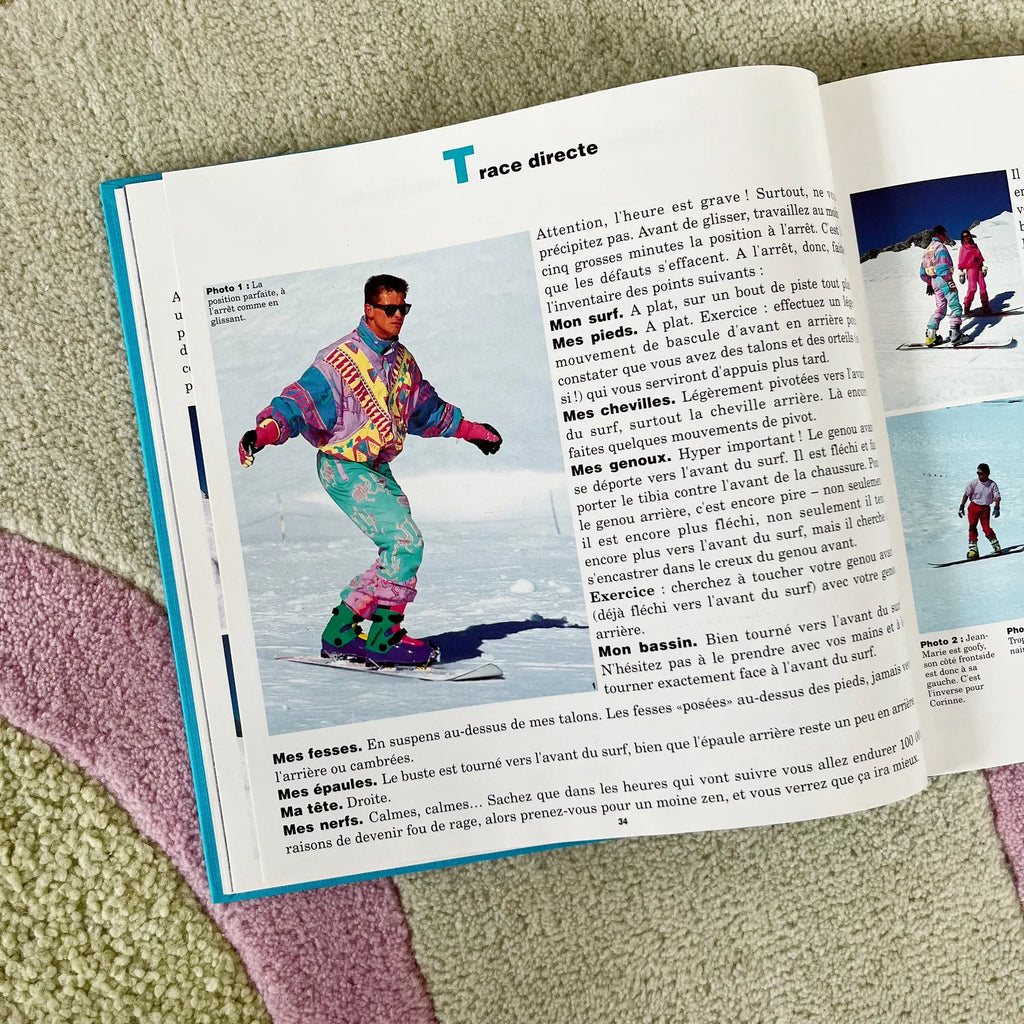 Livre « SURF NEIGE », 1989 - Club Barbara