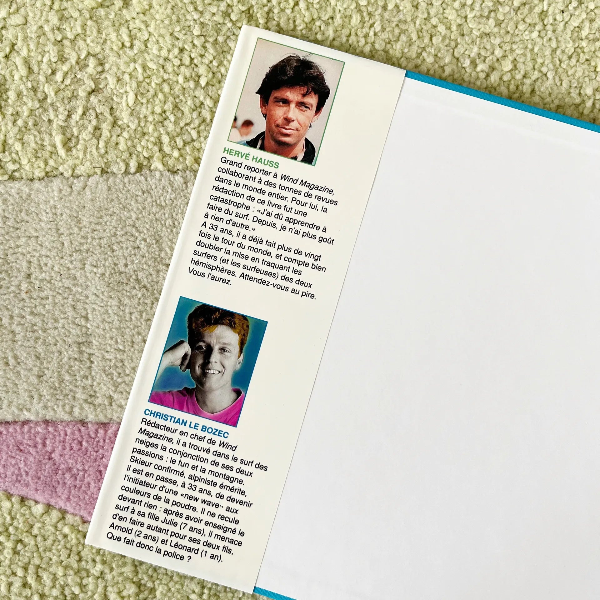 Livre « SURF NEIGE », 1989 - Club Barbara