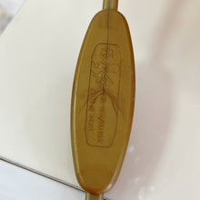 Load image into Gallery viewer, Lampe rose iridescente vintage Italy 80s
