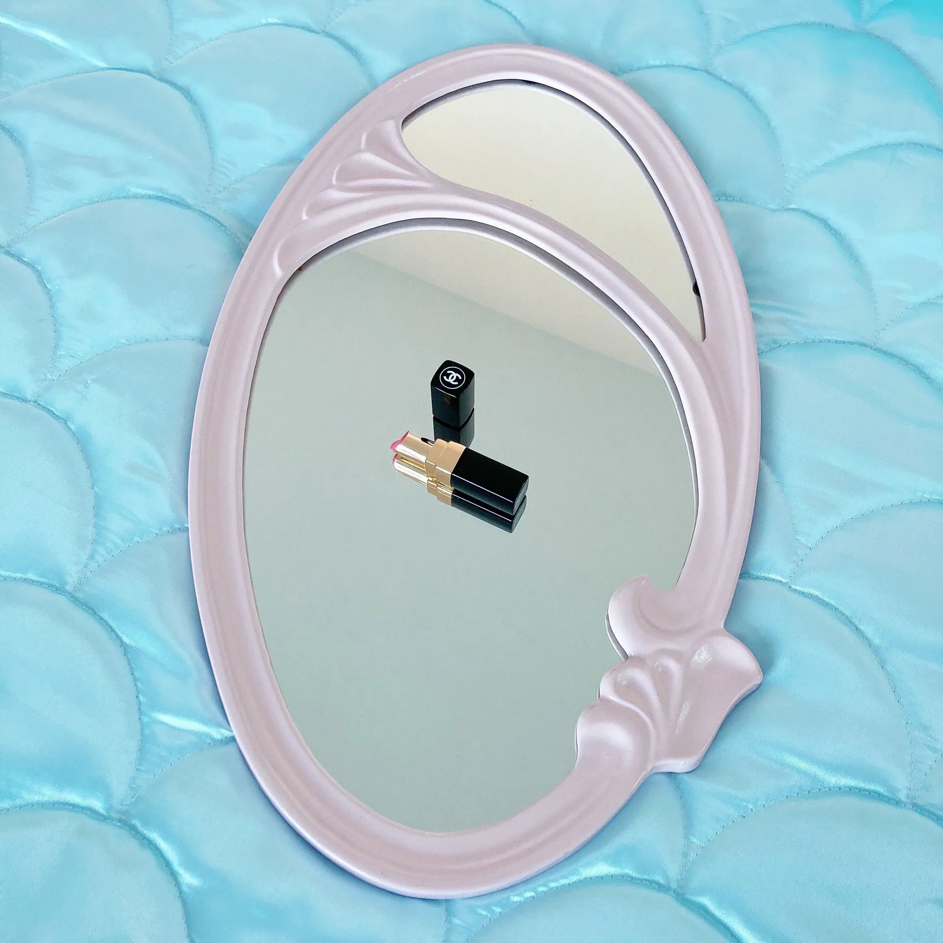 Miroir rose années 80 - Club Barbara