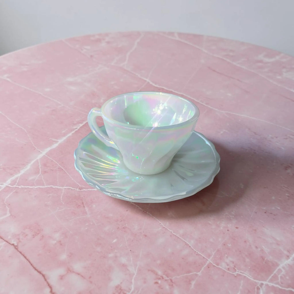 Rare 1960 Moonglow dinnerware set, made in USA