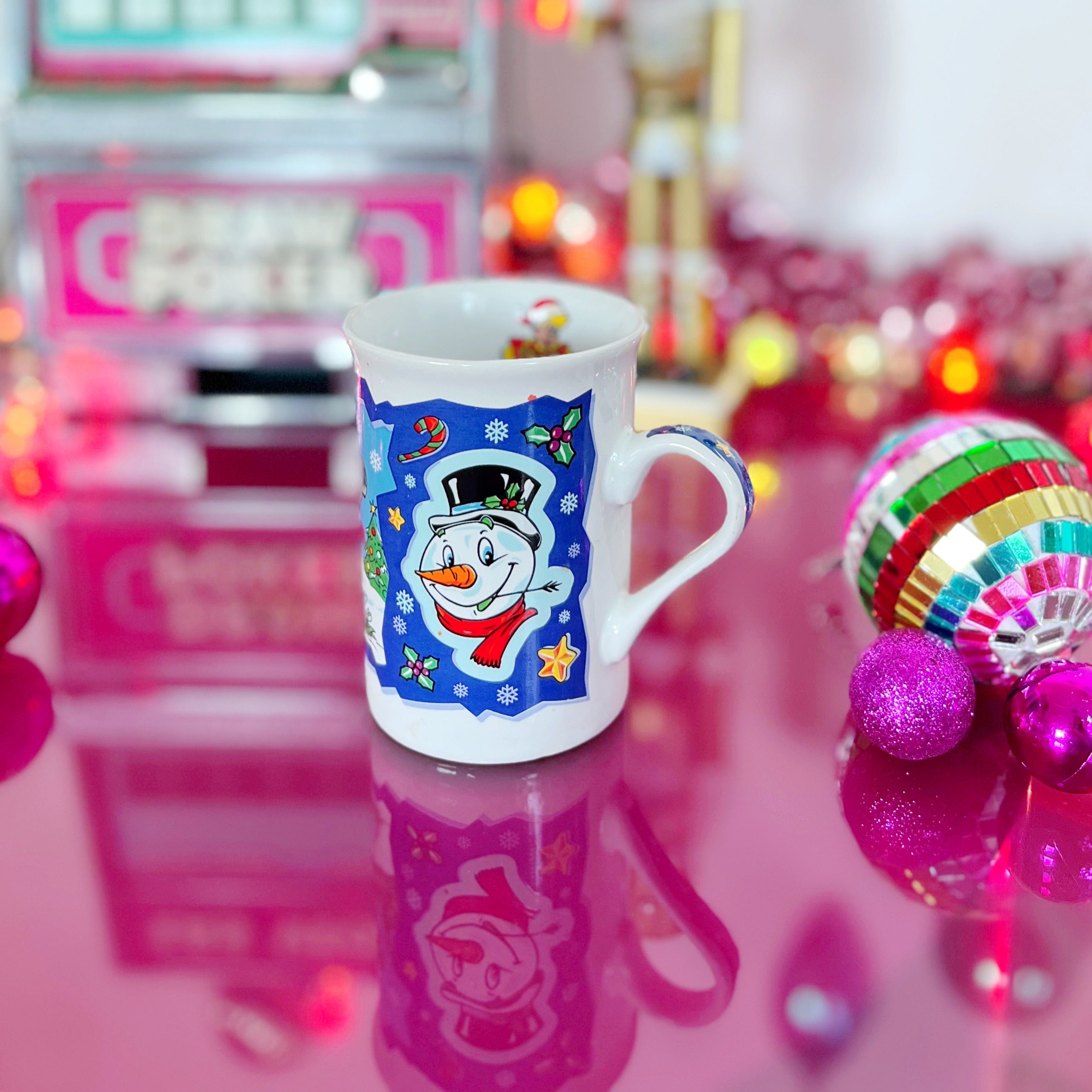 Mug vintage de Noël ChocoMug