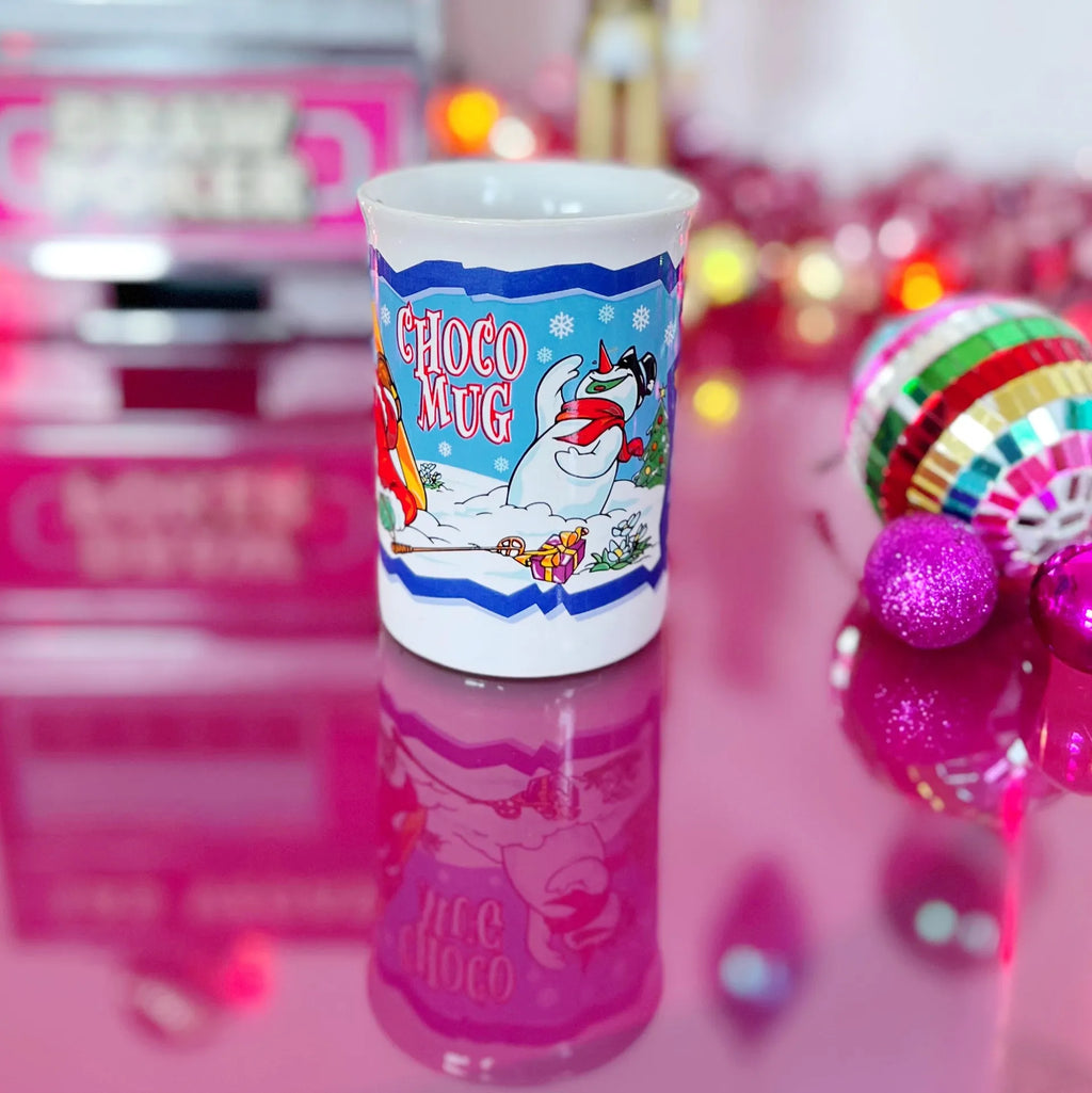 Mug vintage de Noël ChocoMug - Club Barbara