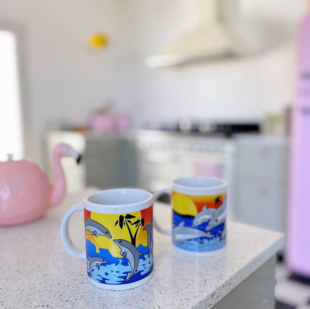 Mugs dauphin sunset vintage 80s - Club Barbara
