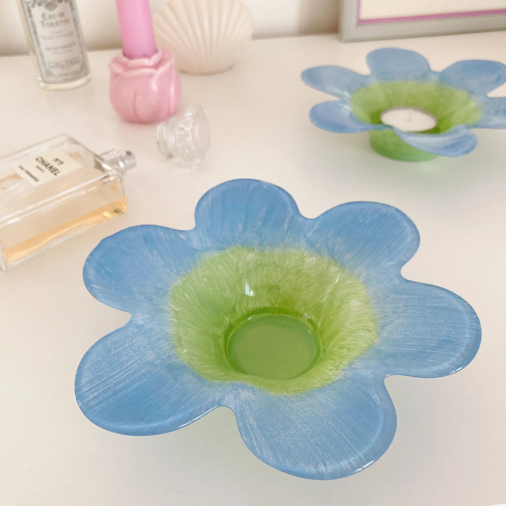 Porte-bougie fleur - Club Barbara