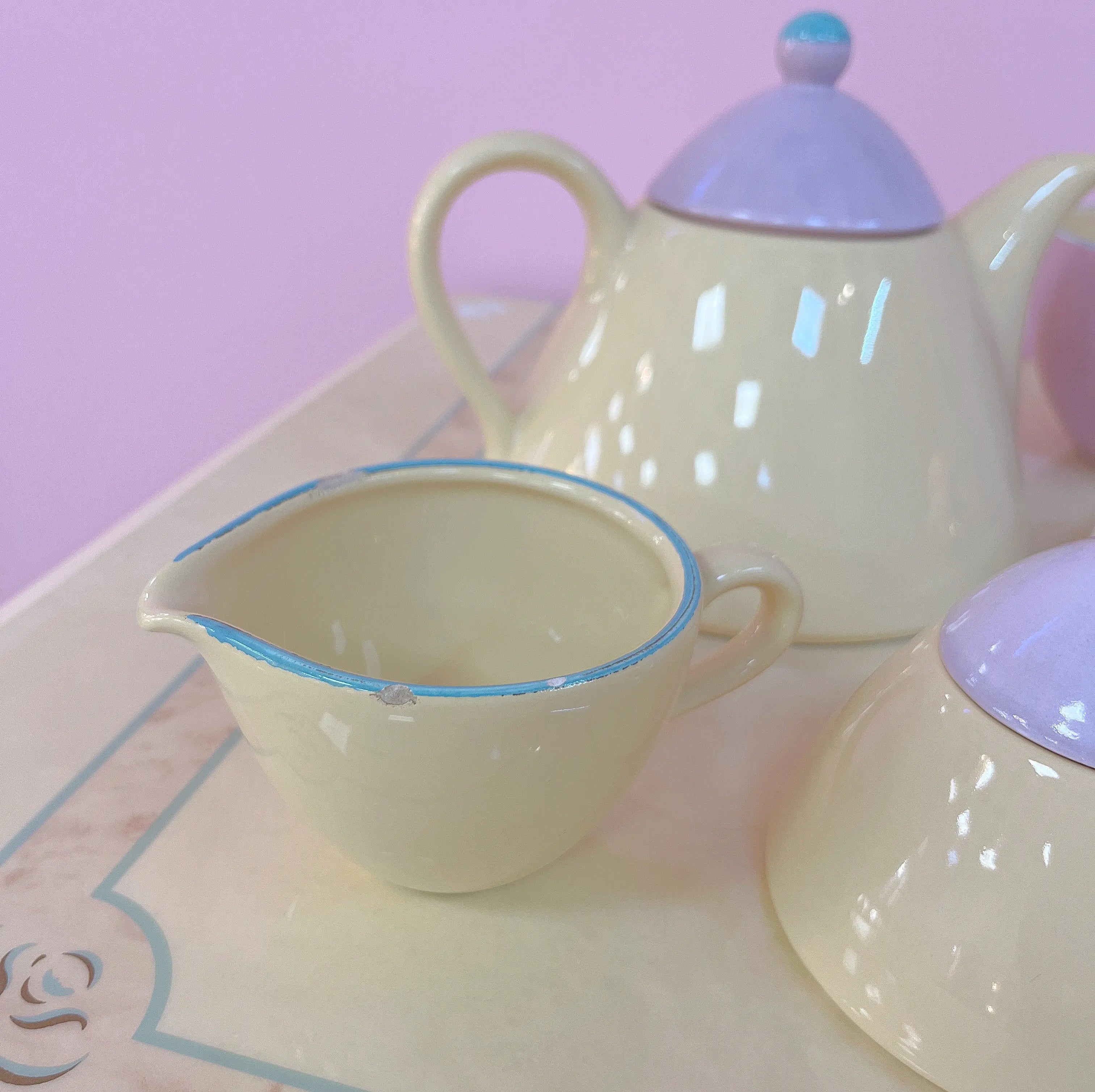 Pot à lait Pagnossin Arizona pastel, Club Barbara
