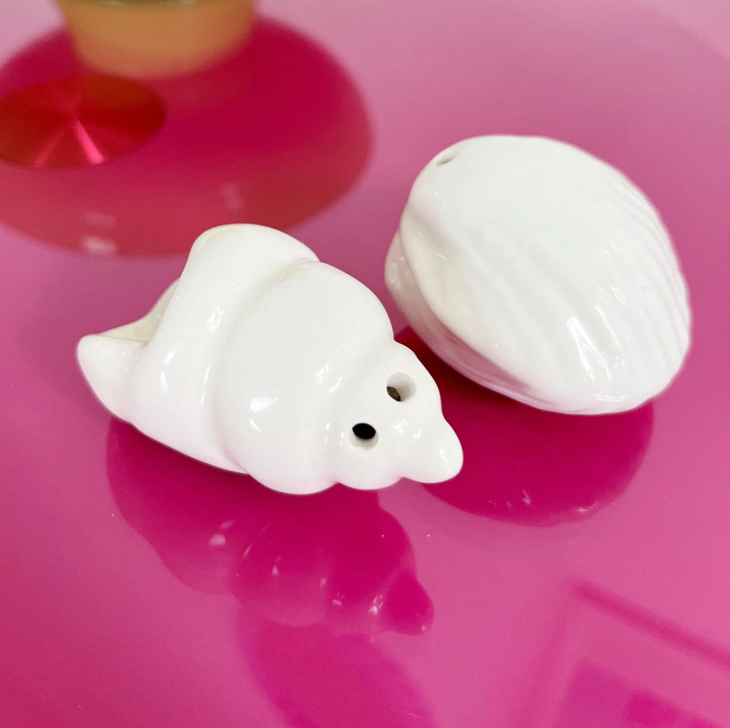 Salière & poivrière coquillages - Club Barbara