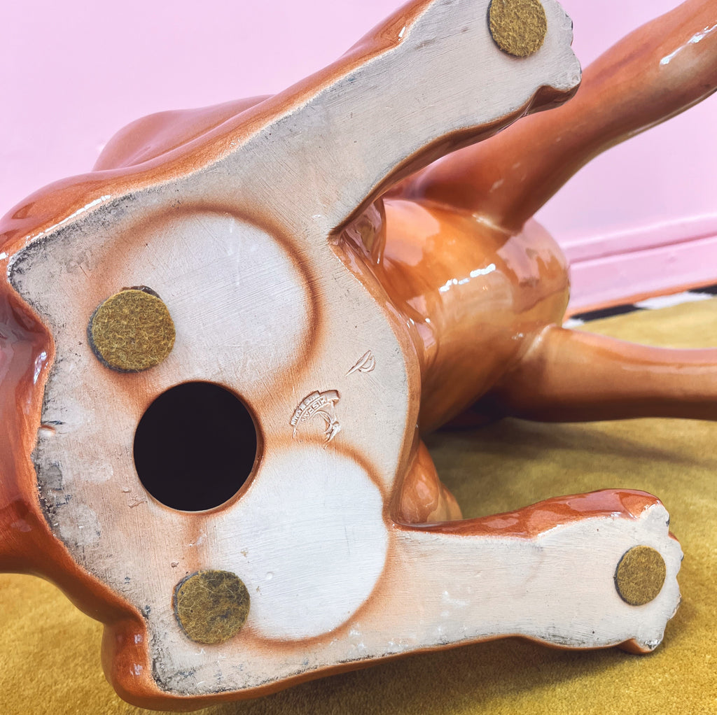 Boxer géant en céramique - Made in Spain - 70’s