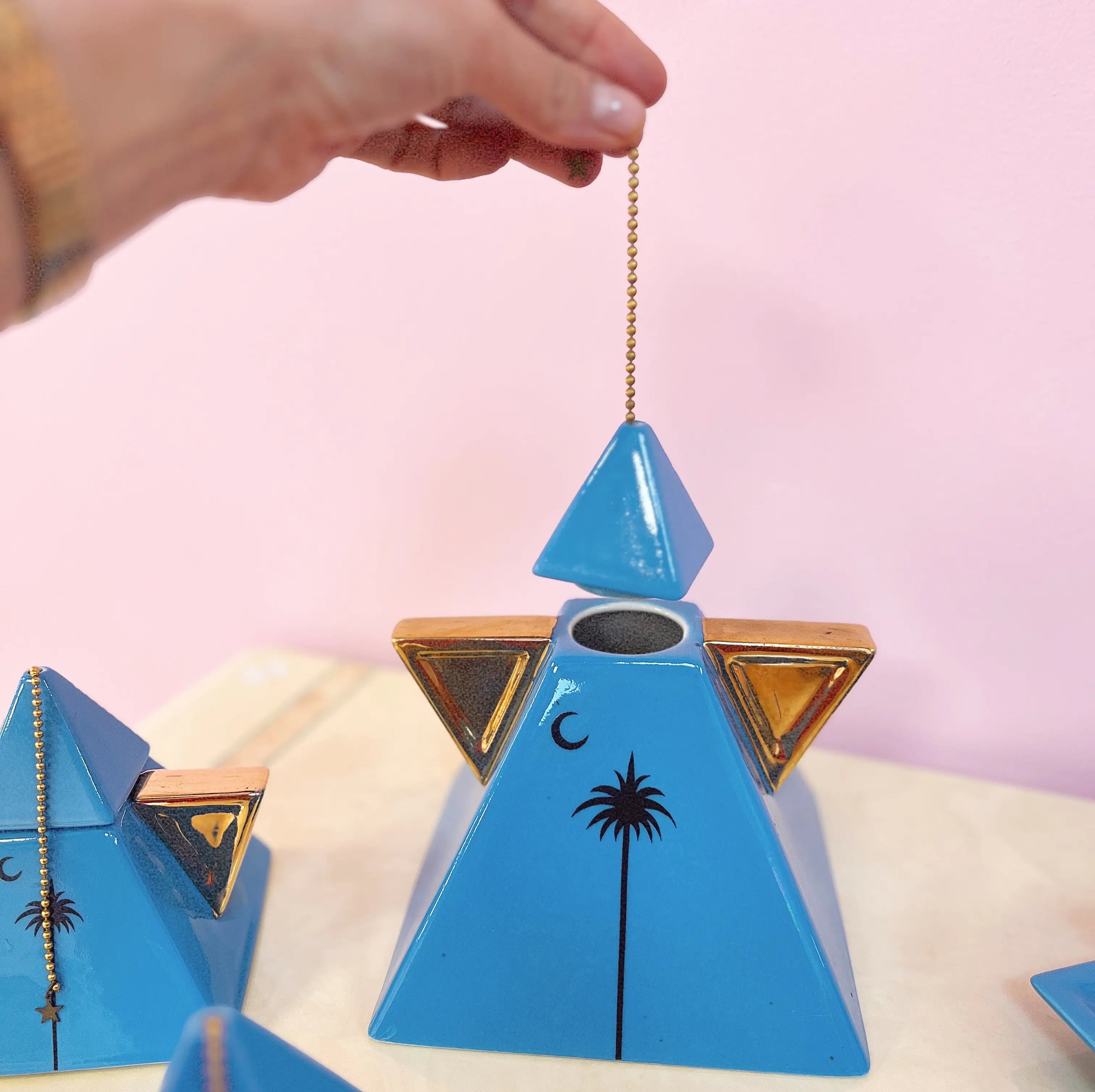 Service vintage Memphis design pour art de la table années 80 Club Barbara