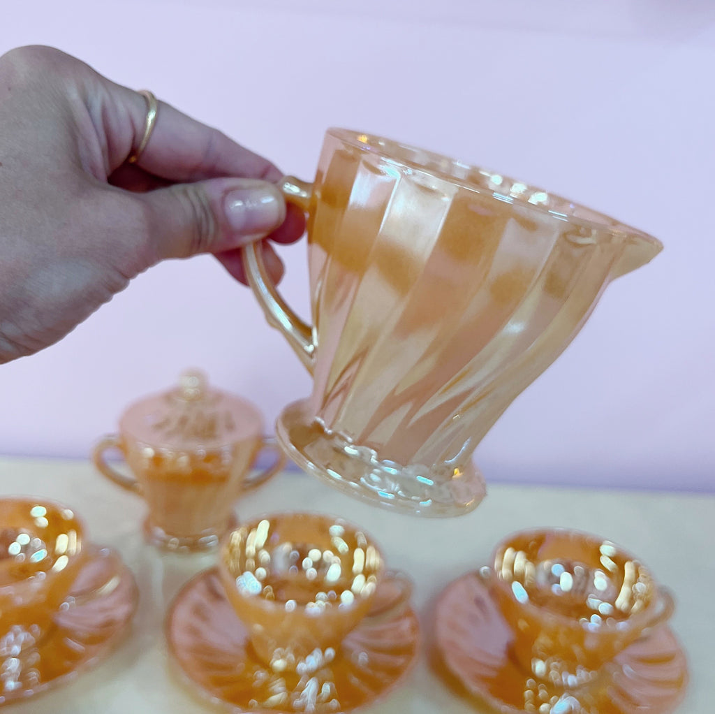 service anchor hocking fireking orange