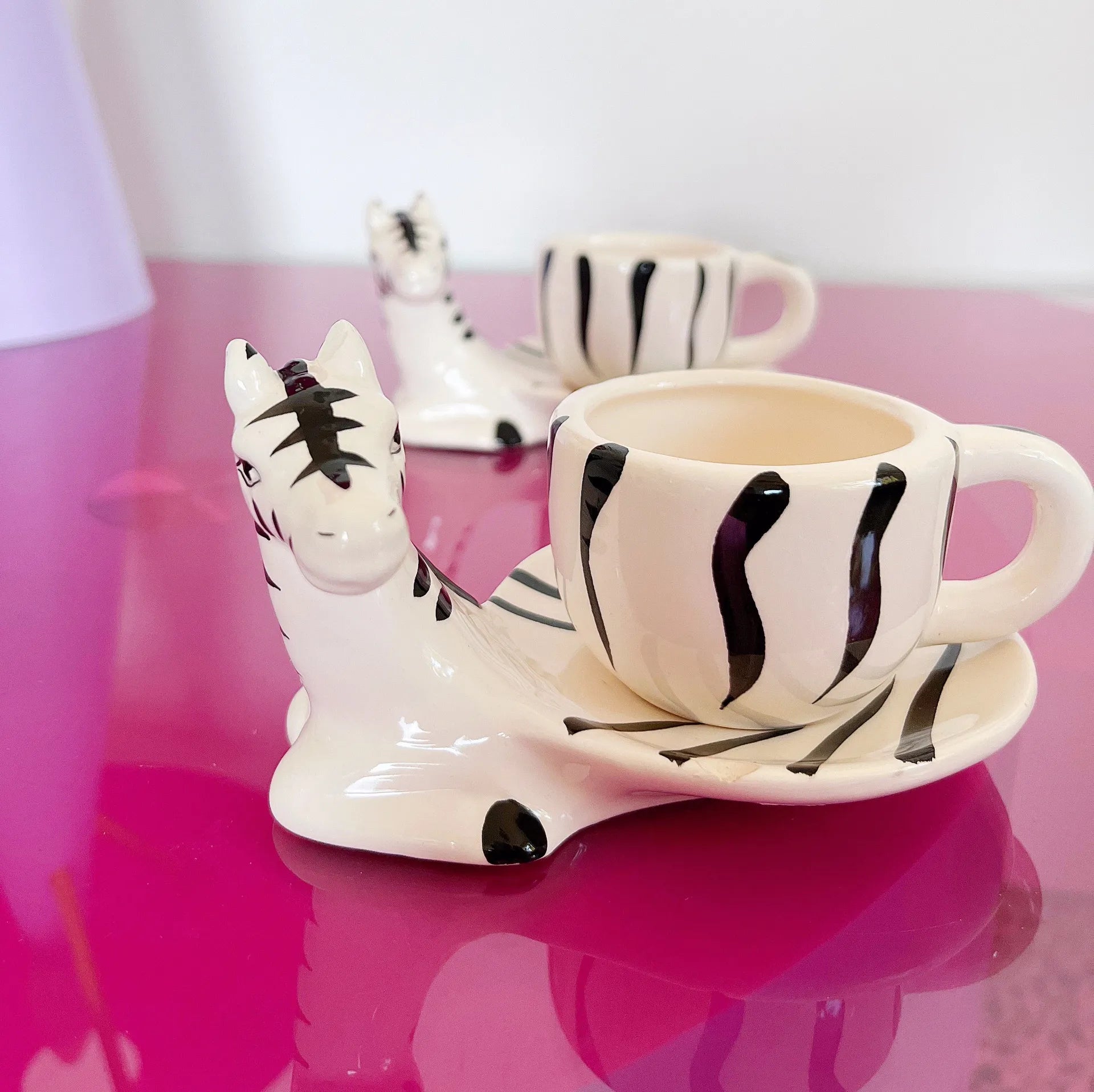 Tasses zebres vintage - Club Barbara