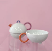 Charger l&#39;image dans la galerie, Théière collection Fantasia Memphis Design, années 80, par Matteo Thun
