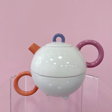 Charger l&#39;image dans la galerie, Théière collection Fantasia Memphis Design, années 80, par Matteo Thun
