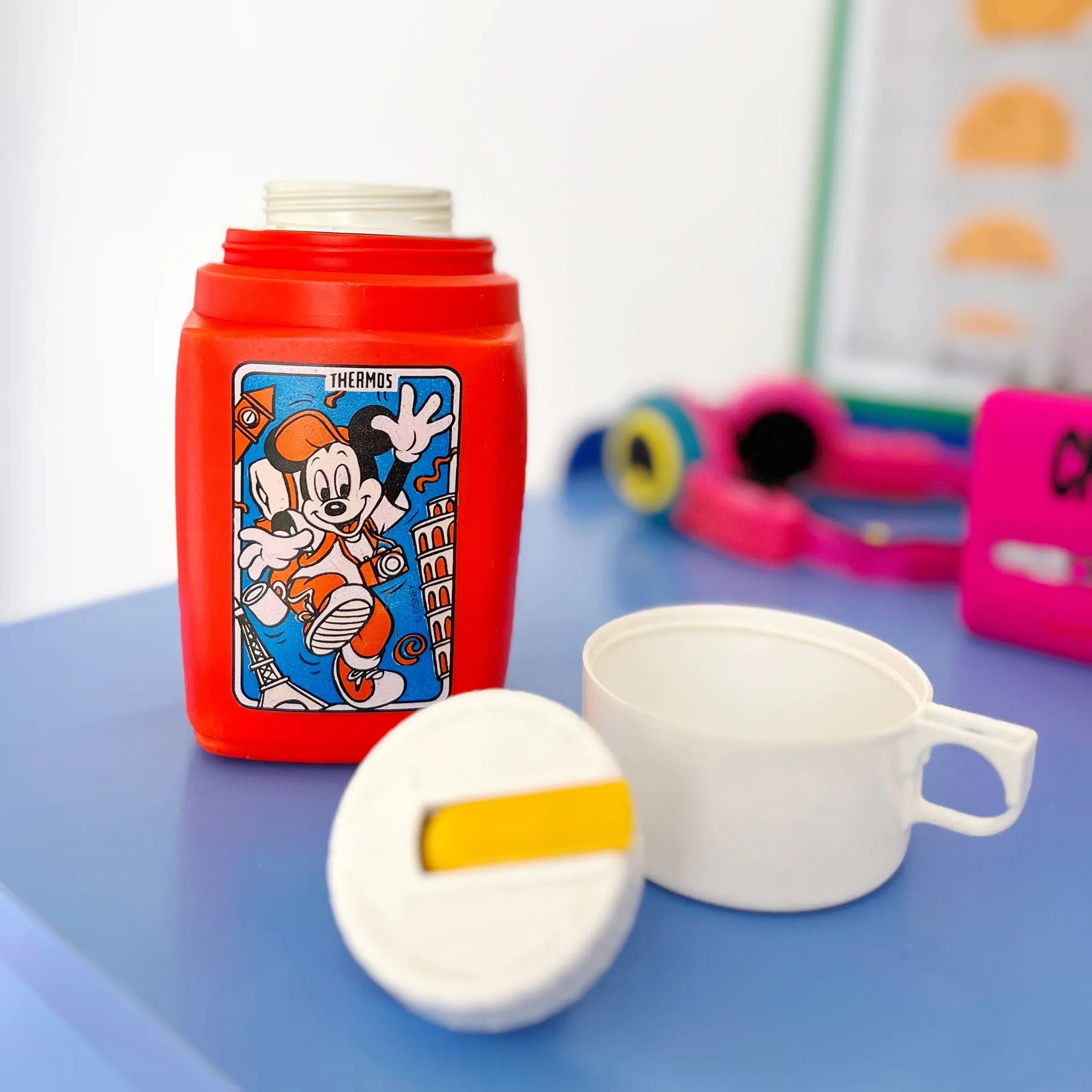 Thermos vintage 90s Mickey Mouse - Club Barbara