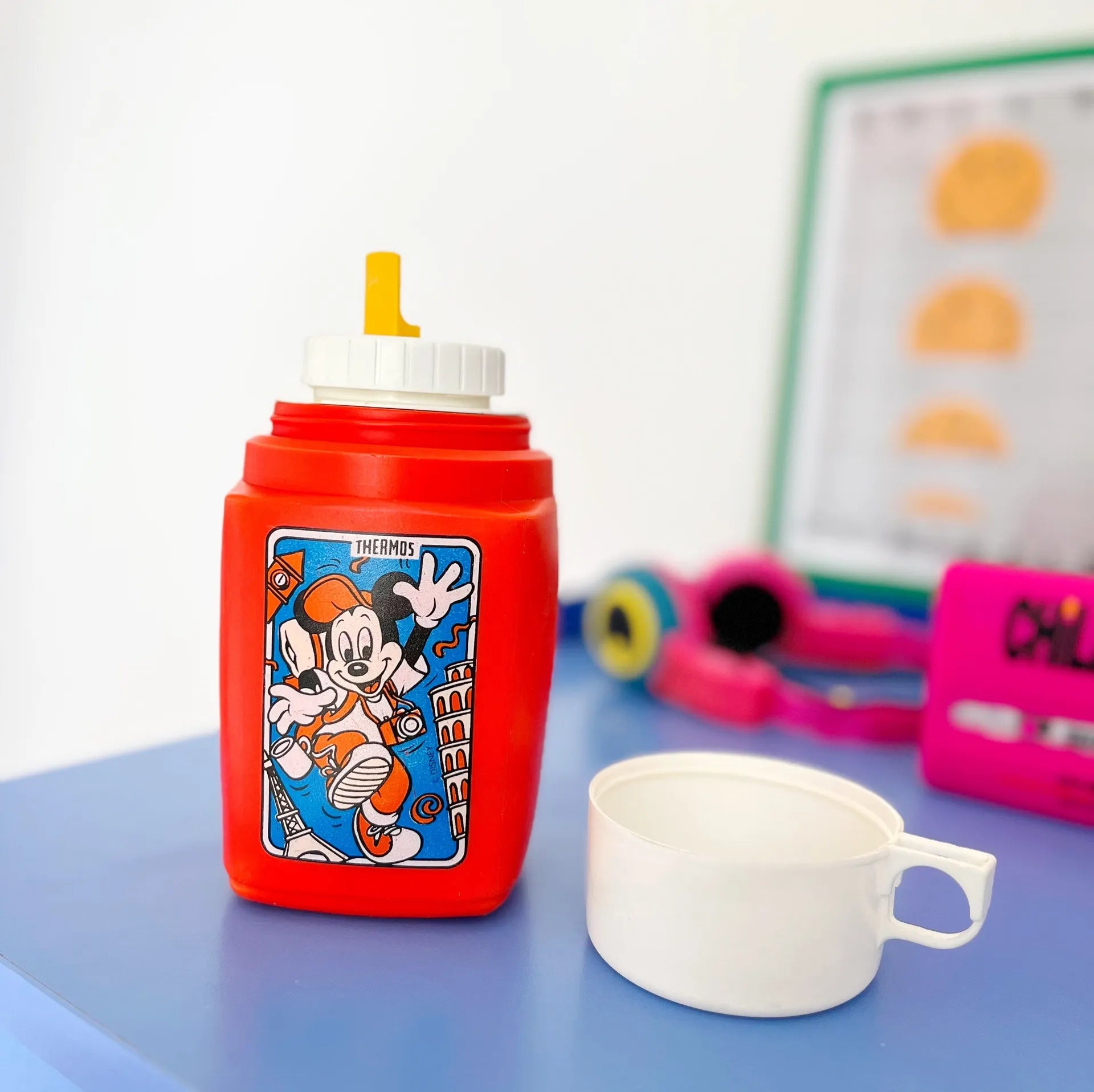 Thermos vintage 90s Mickey Mouse - Club Barbara