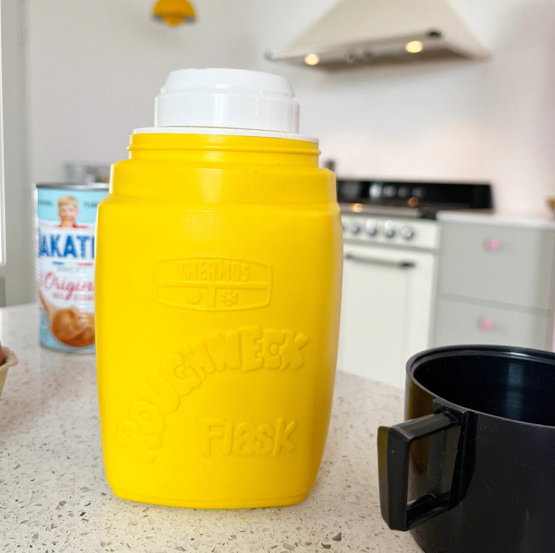 Thermos vintage 90s Muppets jaune - Club Barbara