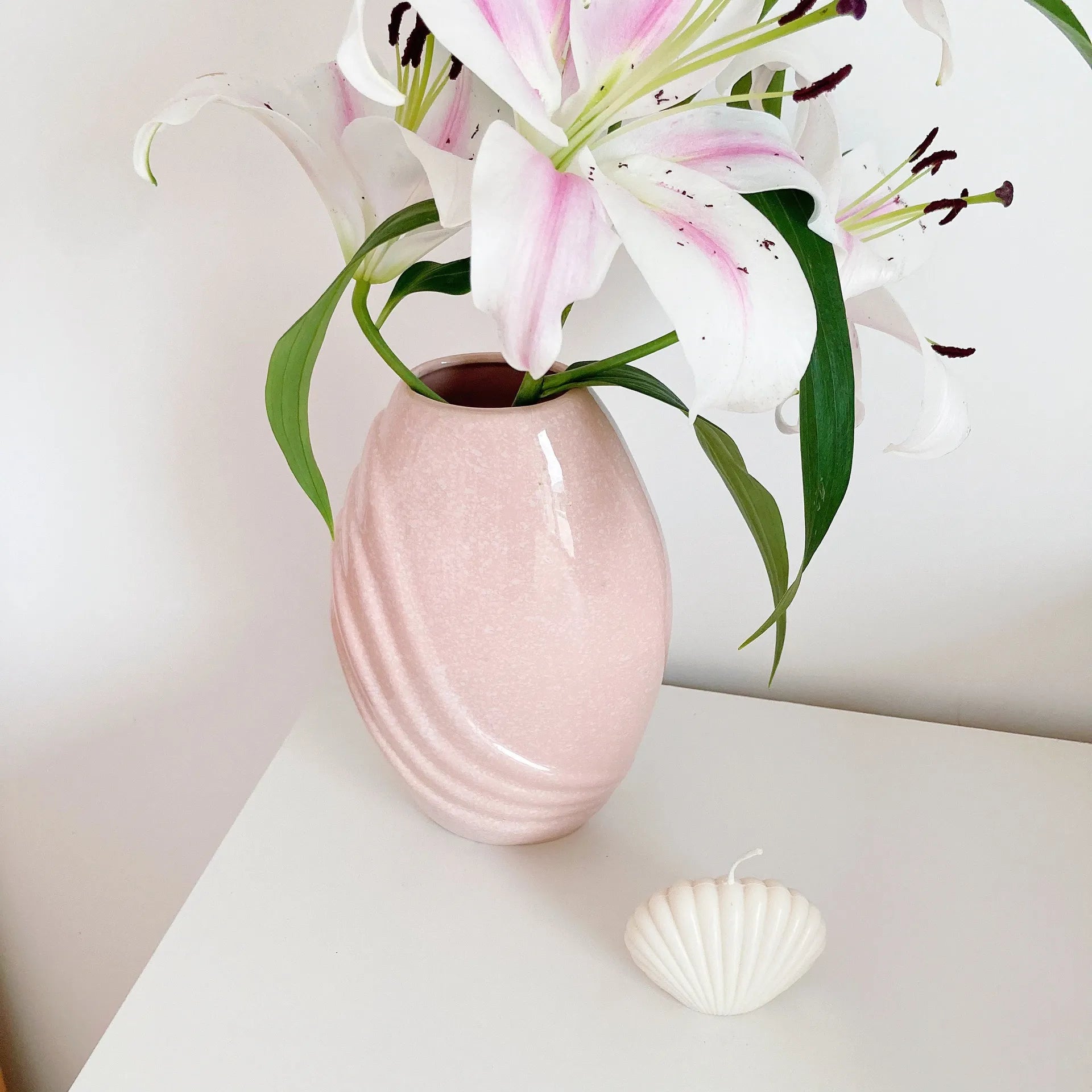 Vase Art Deco drapé - Club Barbara