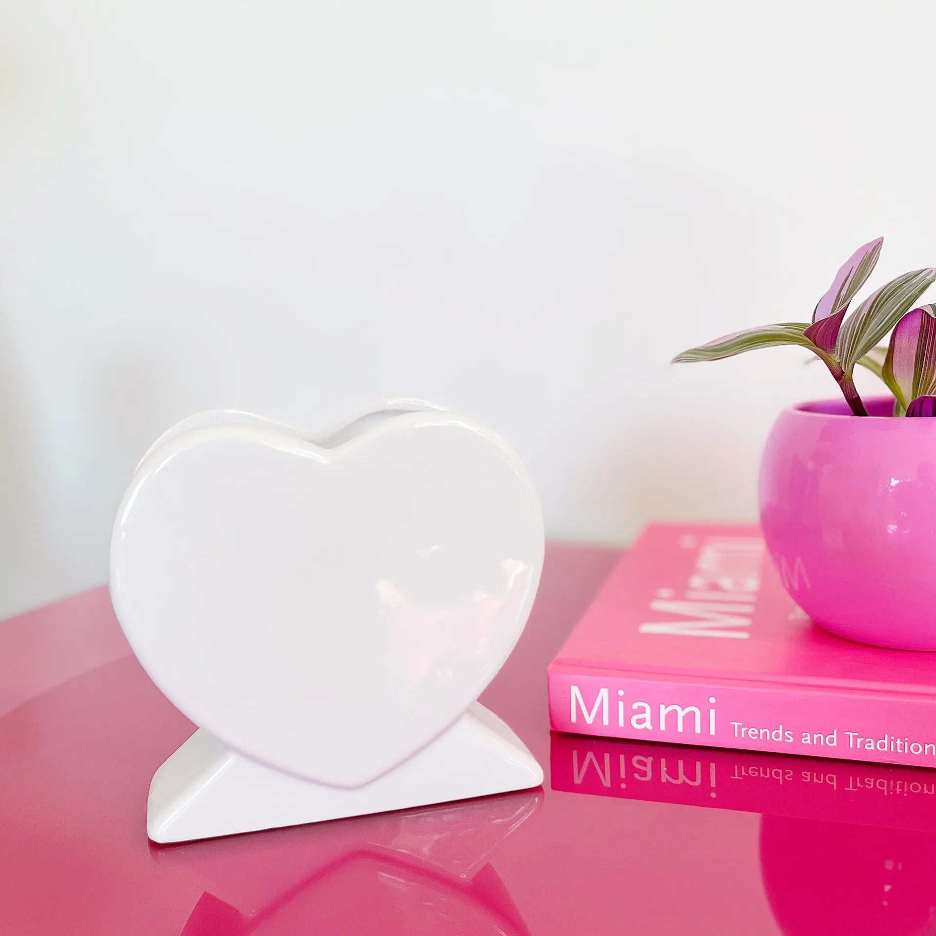 Vase coeur vintage - Club Barbara