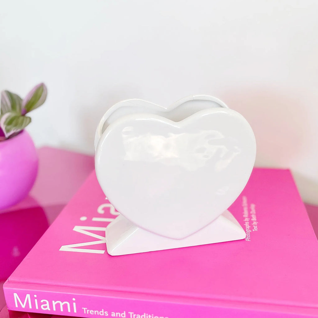 Vase coeur vintage - Club Barbara