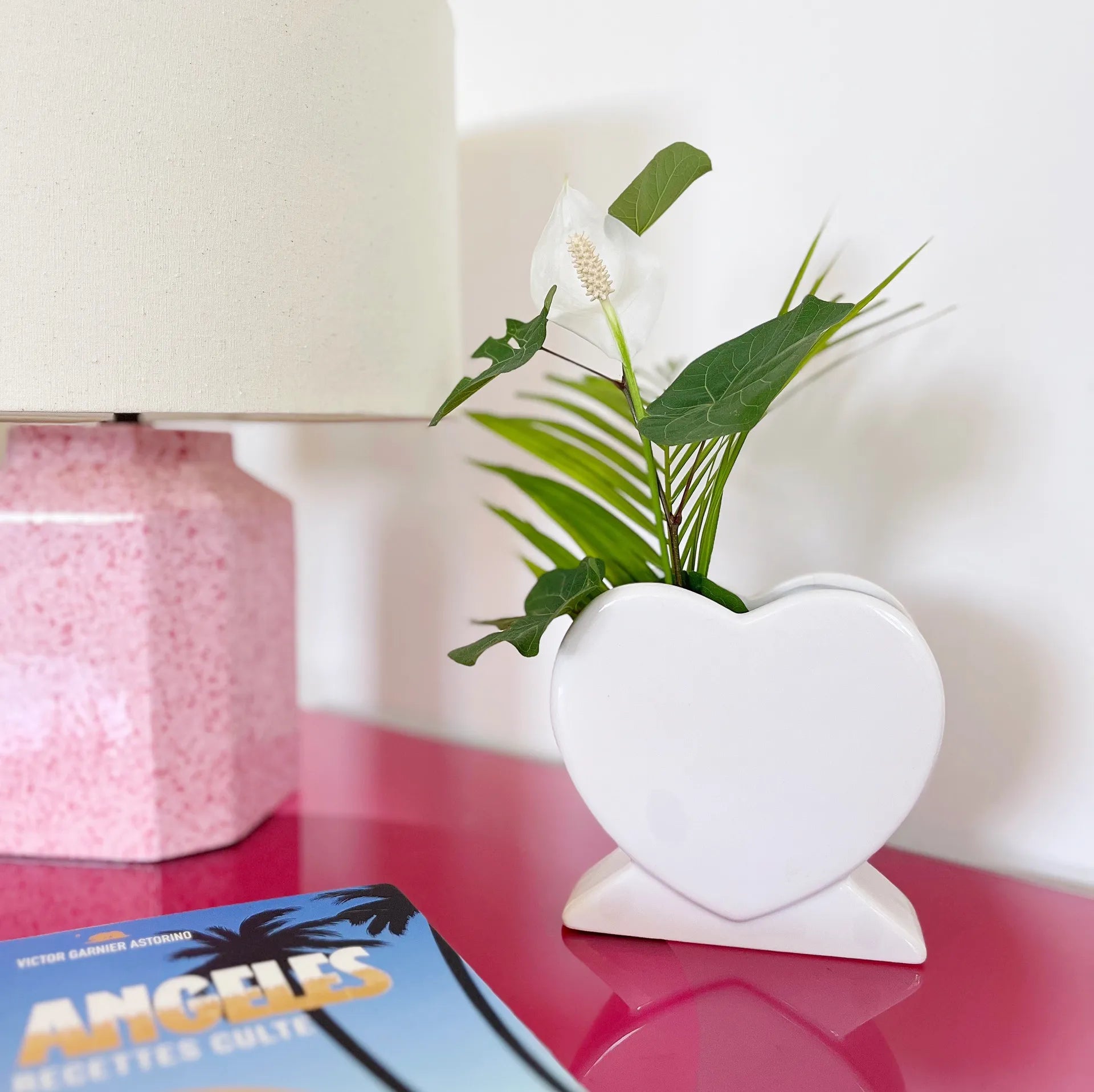 Vase coeur vintage - Club Barbara
