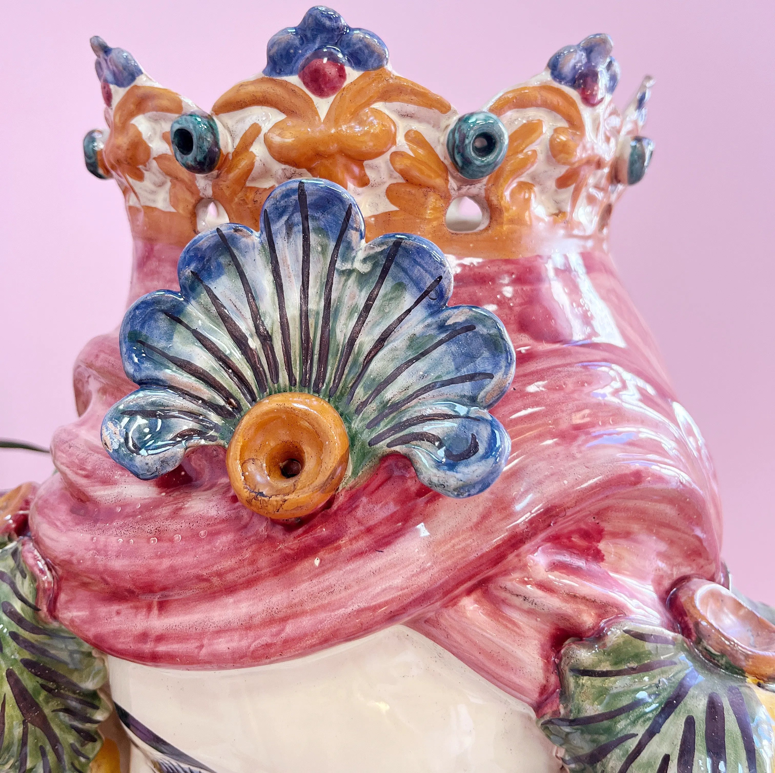 Tête de Maure en céramique de Caltagirone années 60-70 | Club Barbara
