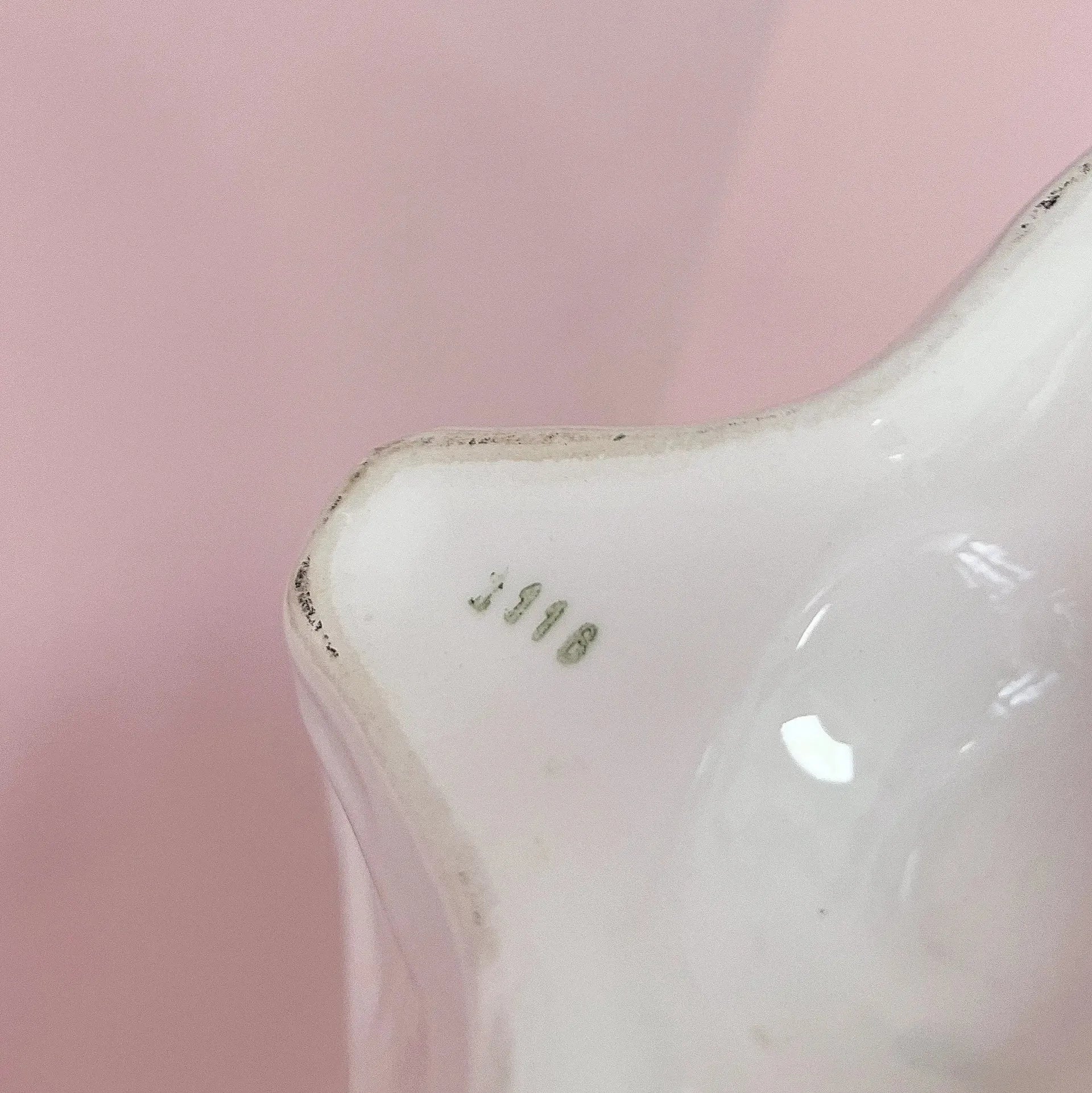 Vase coquillage vintage en céramique, Made in Italy, années 80. - Club Barbara