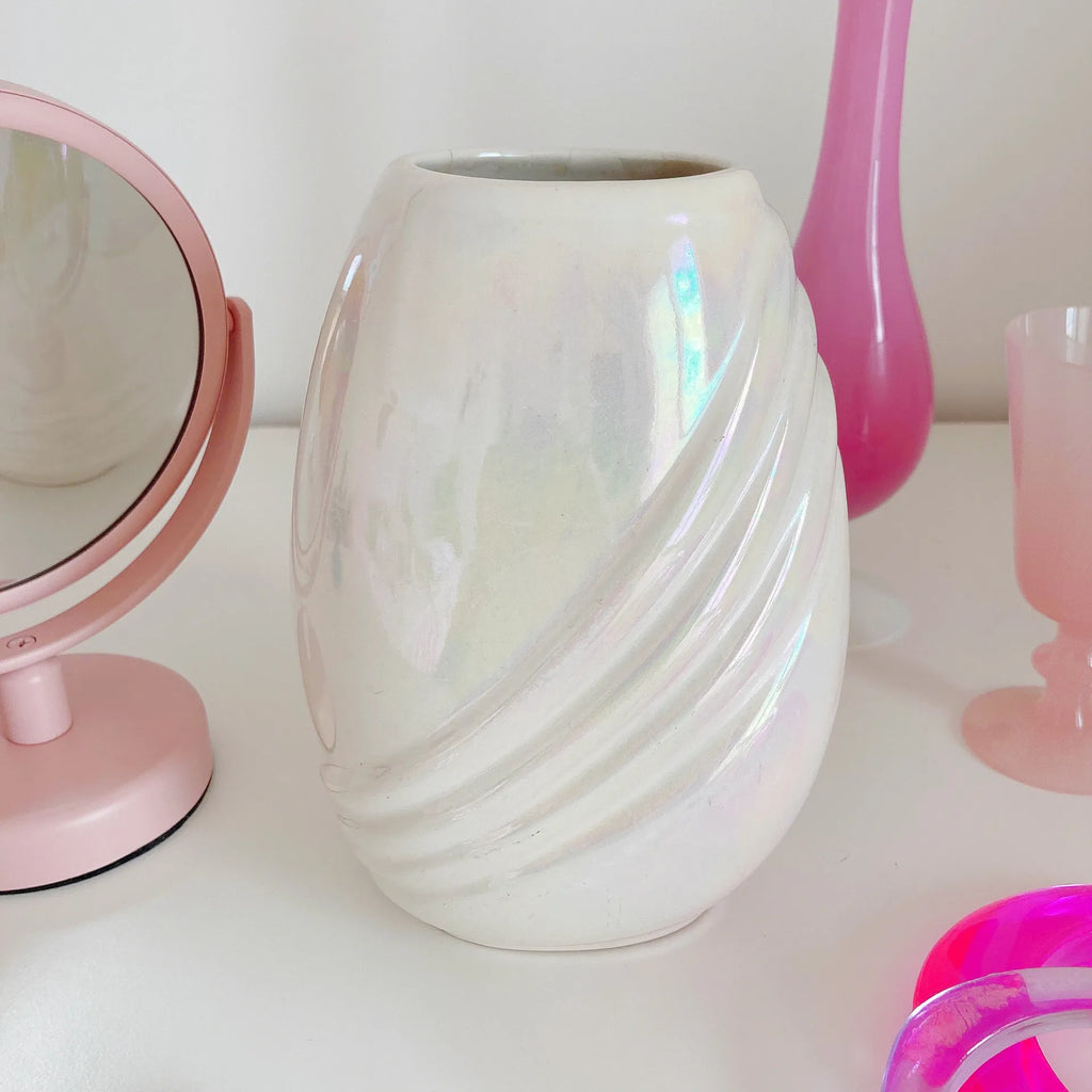 Vase drapé iridescent - Club Barbara