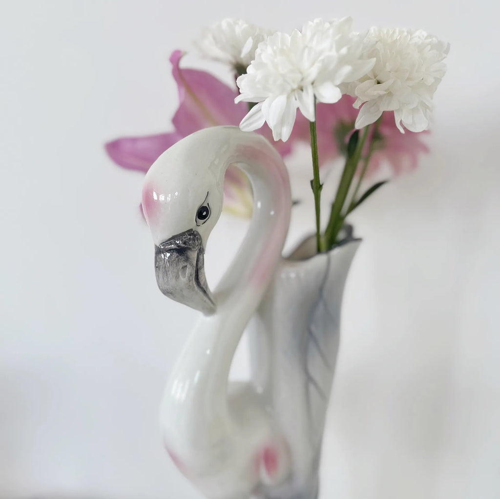 Vase flamant rose 80s - Club Barbara