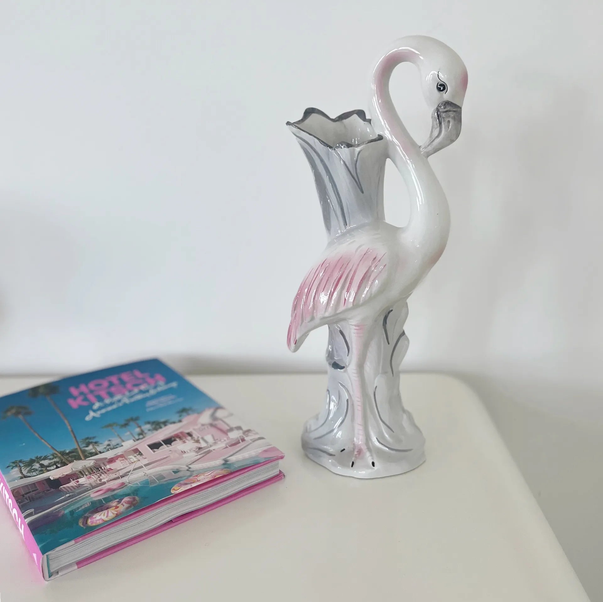 Vase flamant rose 80s - Club Barbara
