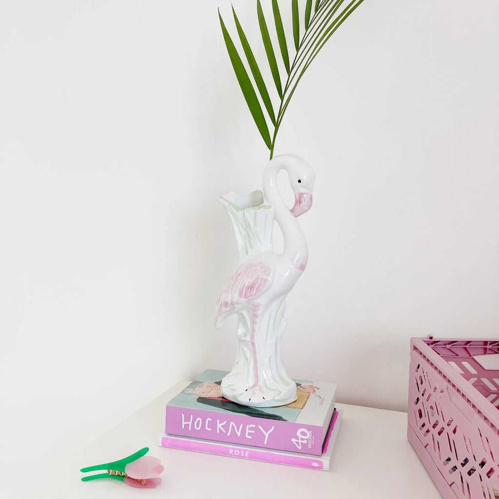 Vase flamant rose - Club Barbara