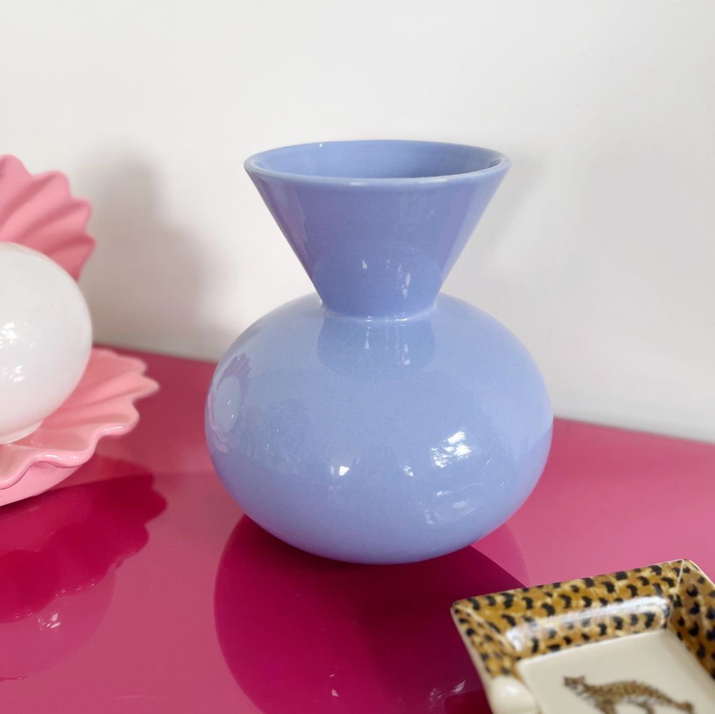 Vase design vintage lavande