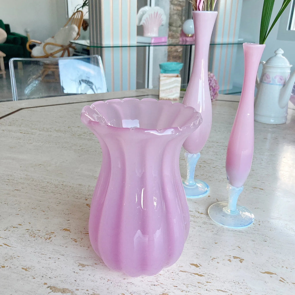 Vase rose corolle - Club Barbara
