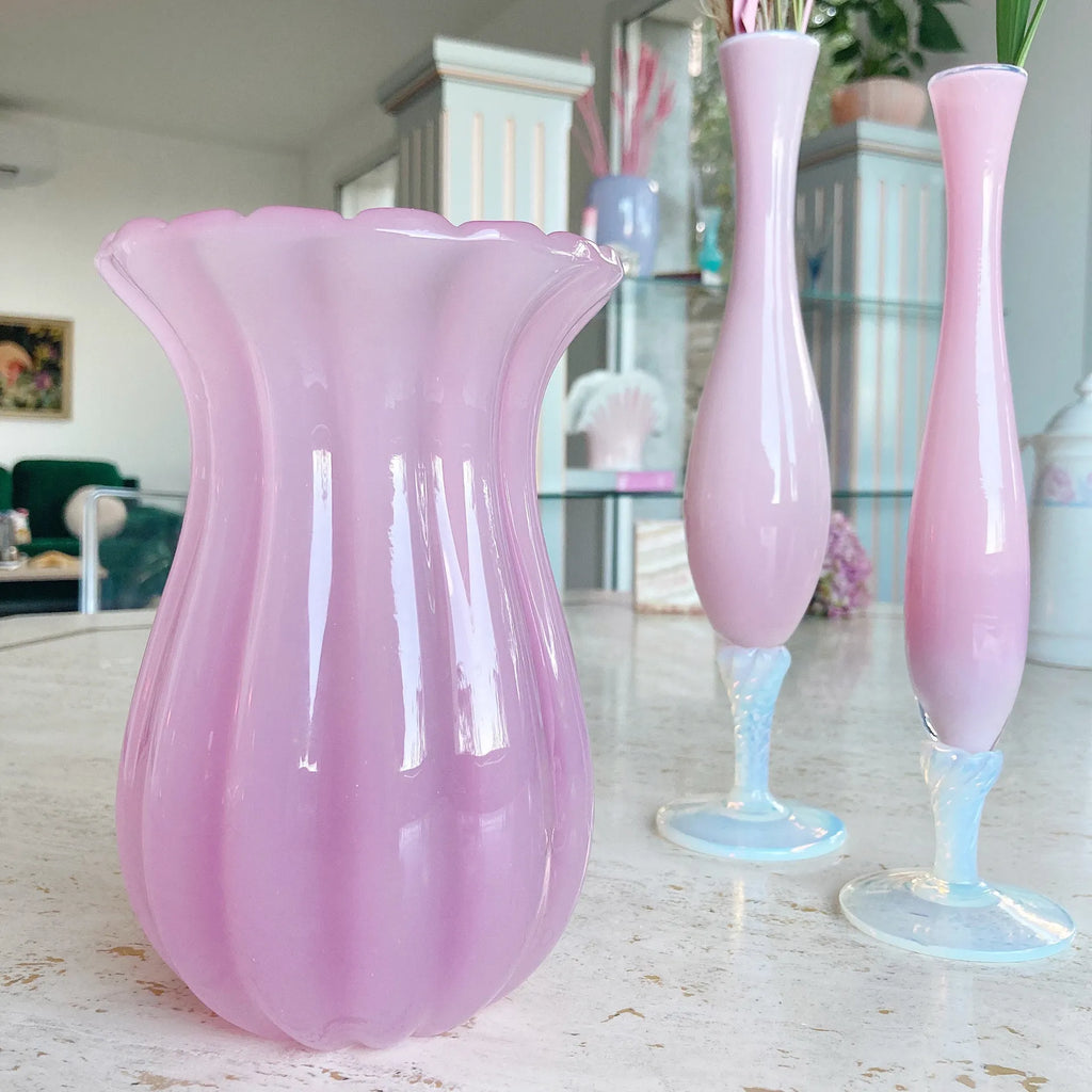 Vase rose corolle - Club Barbara
