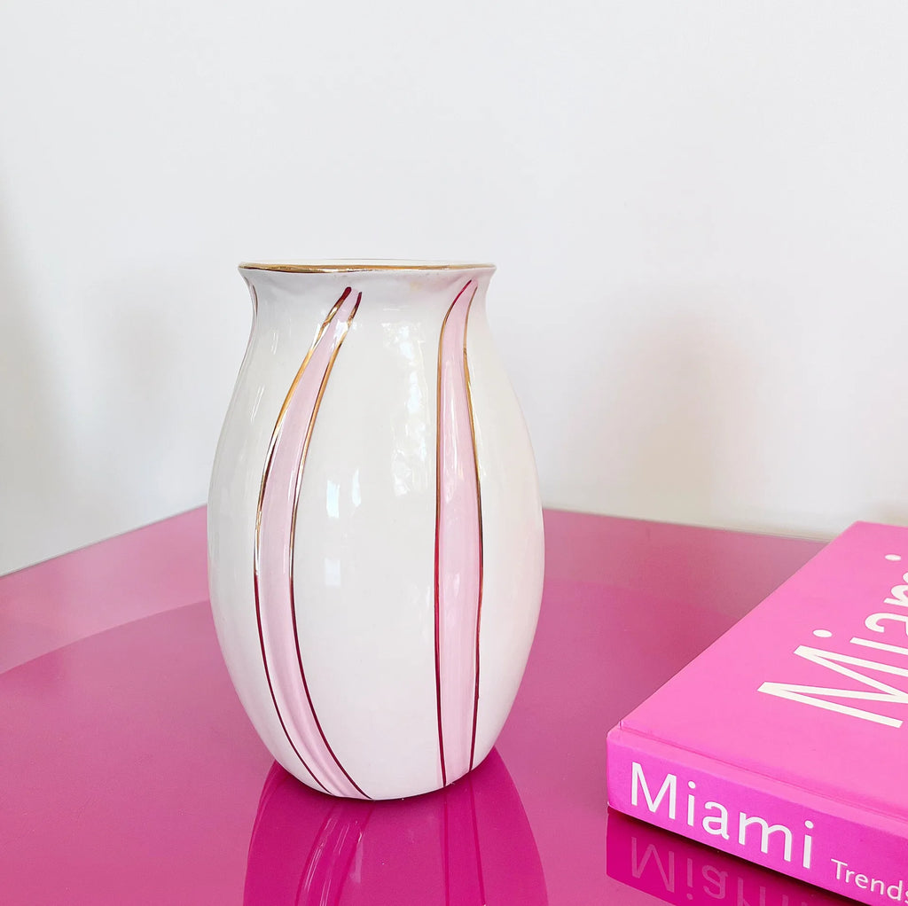 Vase twist vintage rose - Club Barbara