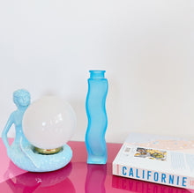 Load image into Gallery viewer, Vintage IKEA SKAMT blue vase
