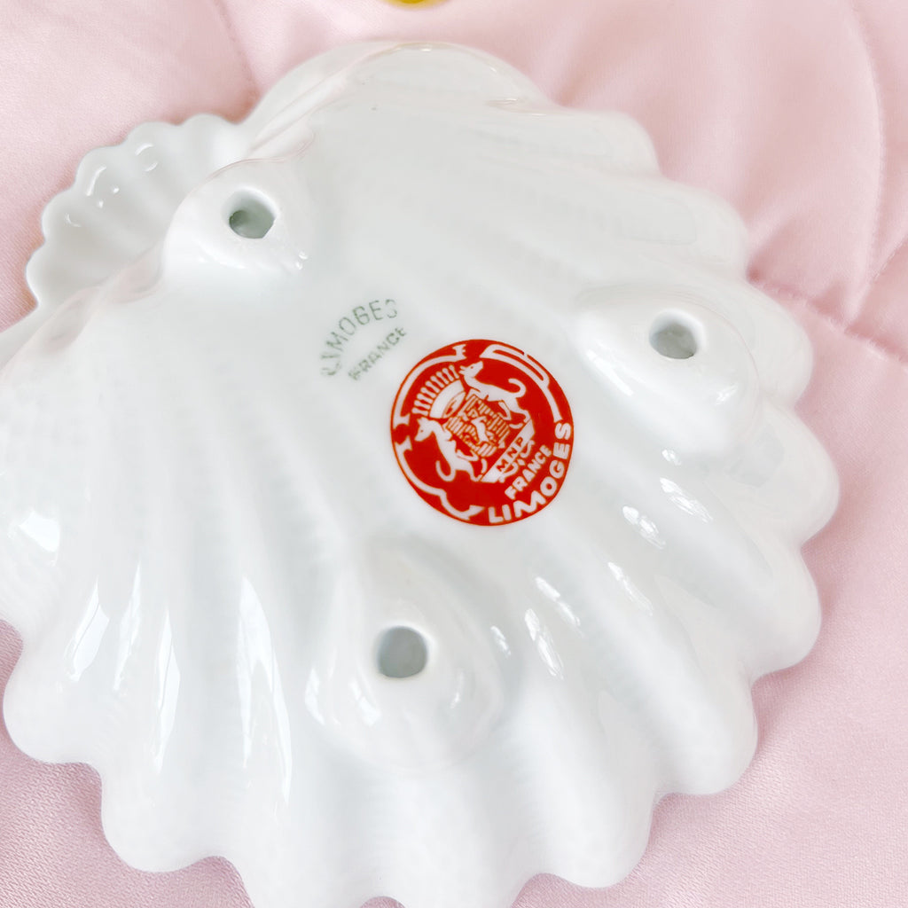 Porcelain shell bowl